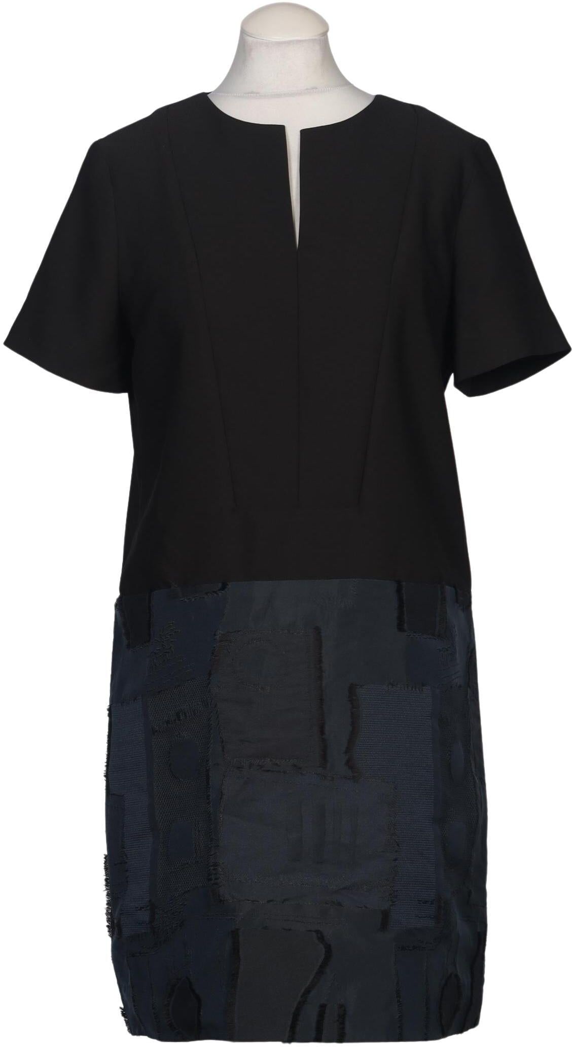 Carven Damen Kleid, Mehrfarbig, Gr. EU 38, Baumwolle / Synthetik - Second Hand
