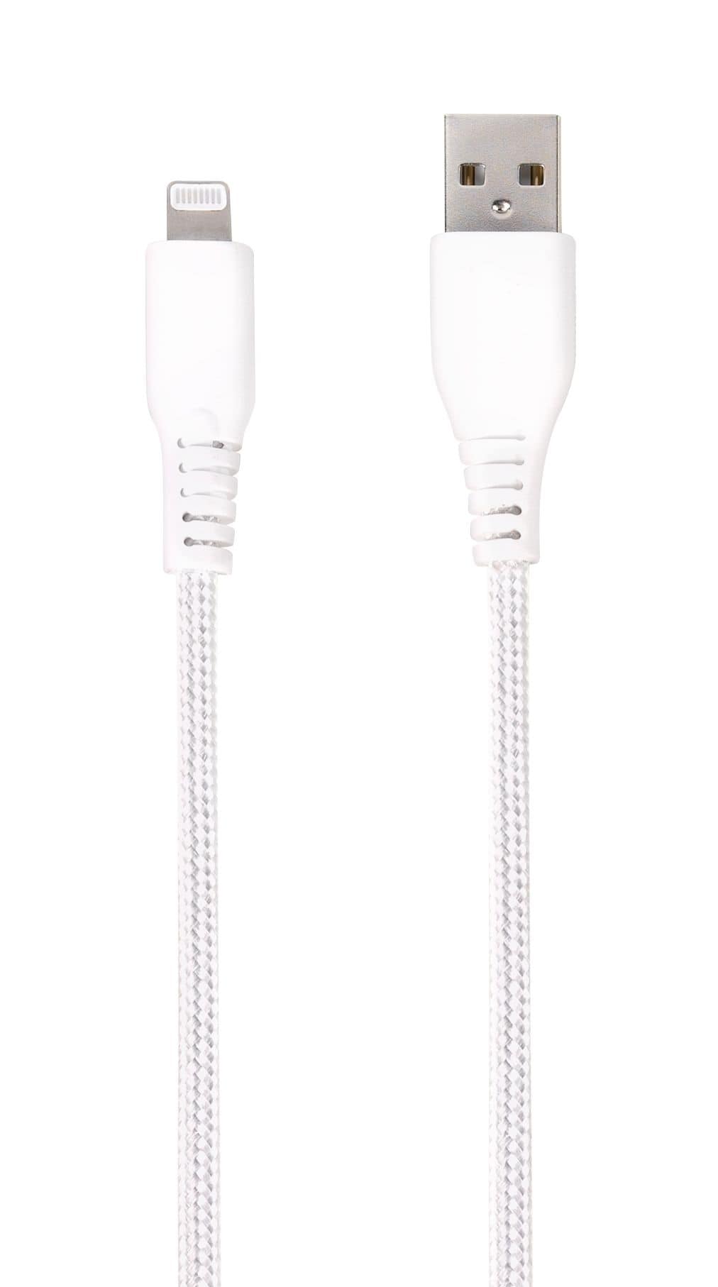 Vivanco Stecker Lightning auf USB A 1,5 m 61687 (Weiß)