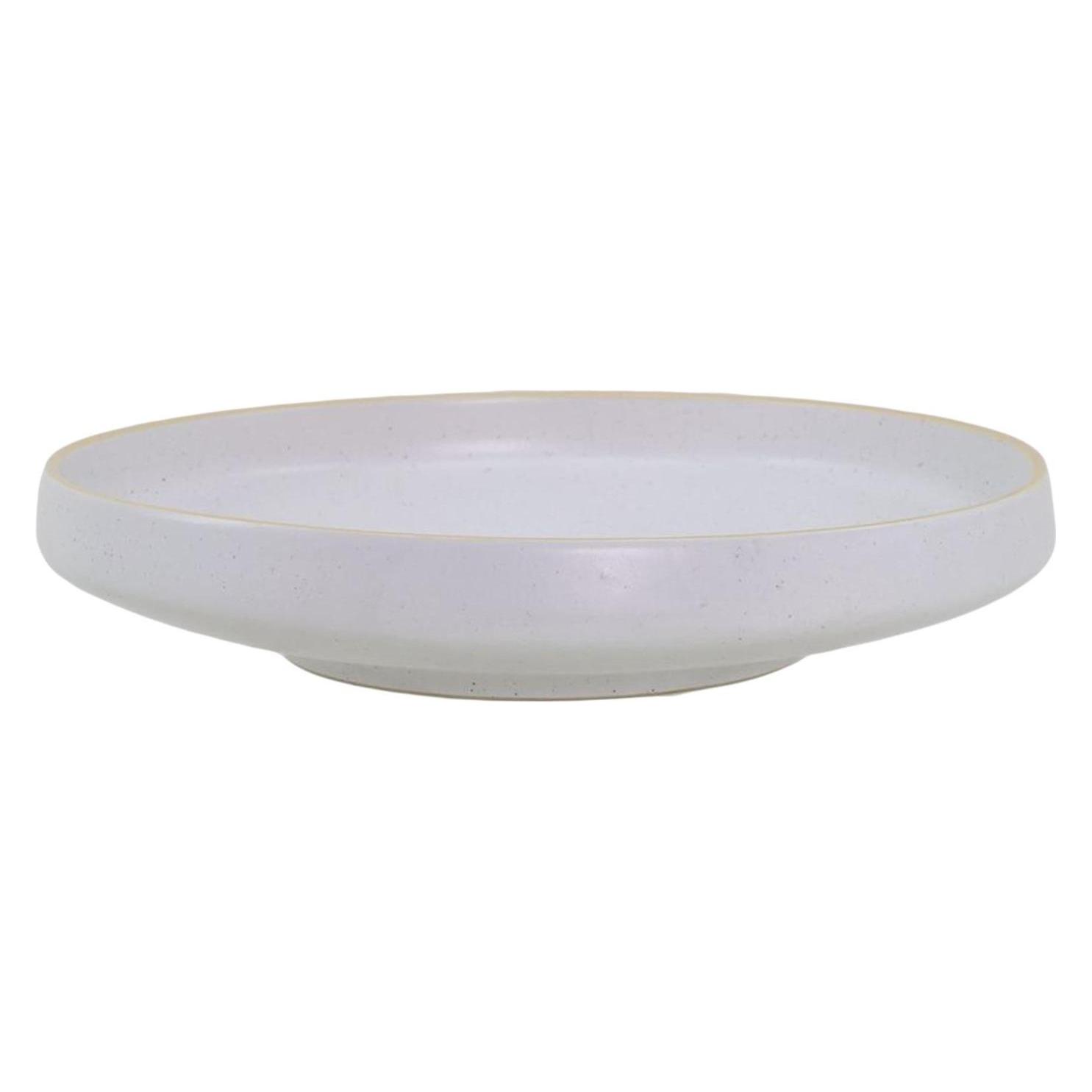 Domoletti Bowl Grey sand, white, 19.6 cm (19.60 cm) (62617394)