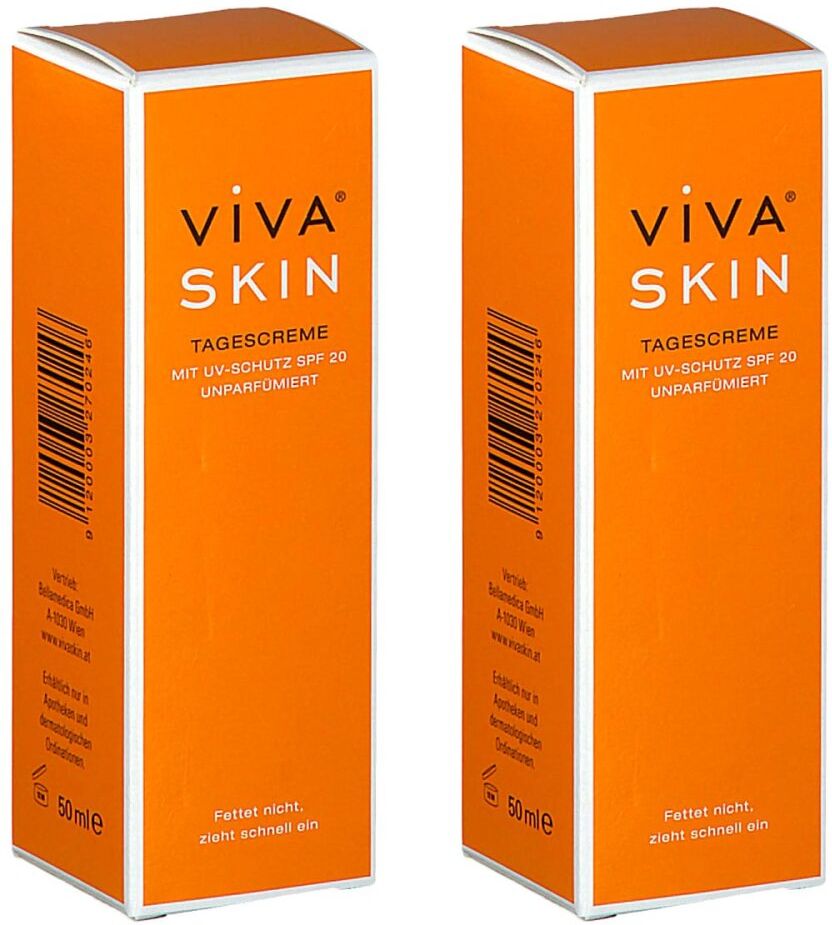 VIVA SKIN Anti Aging Tagescreme LSF 20 2x50ml