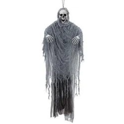 Widmann Animierter Grim Reaper mit Bewegungen und Sound, 100cm