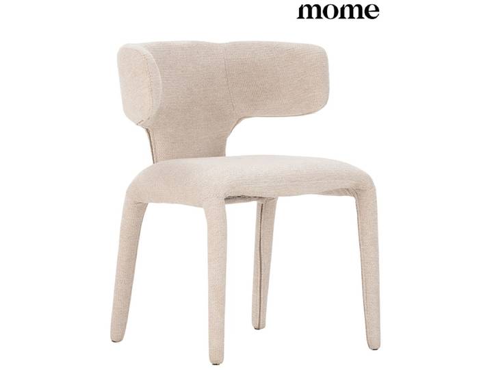 MOME Stuhl MACA Stoff beige