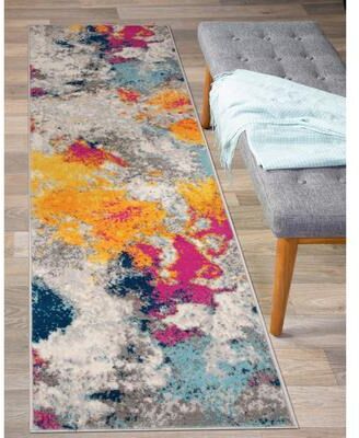 World Rug Gallery Abstract Contemporary Area Rug