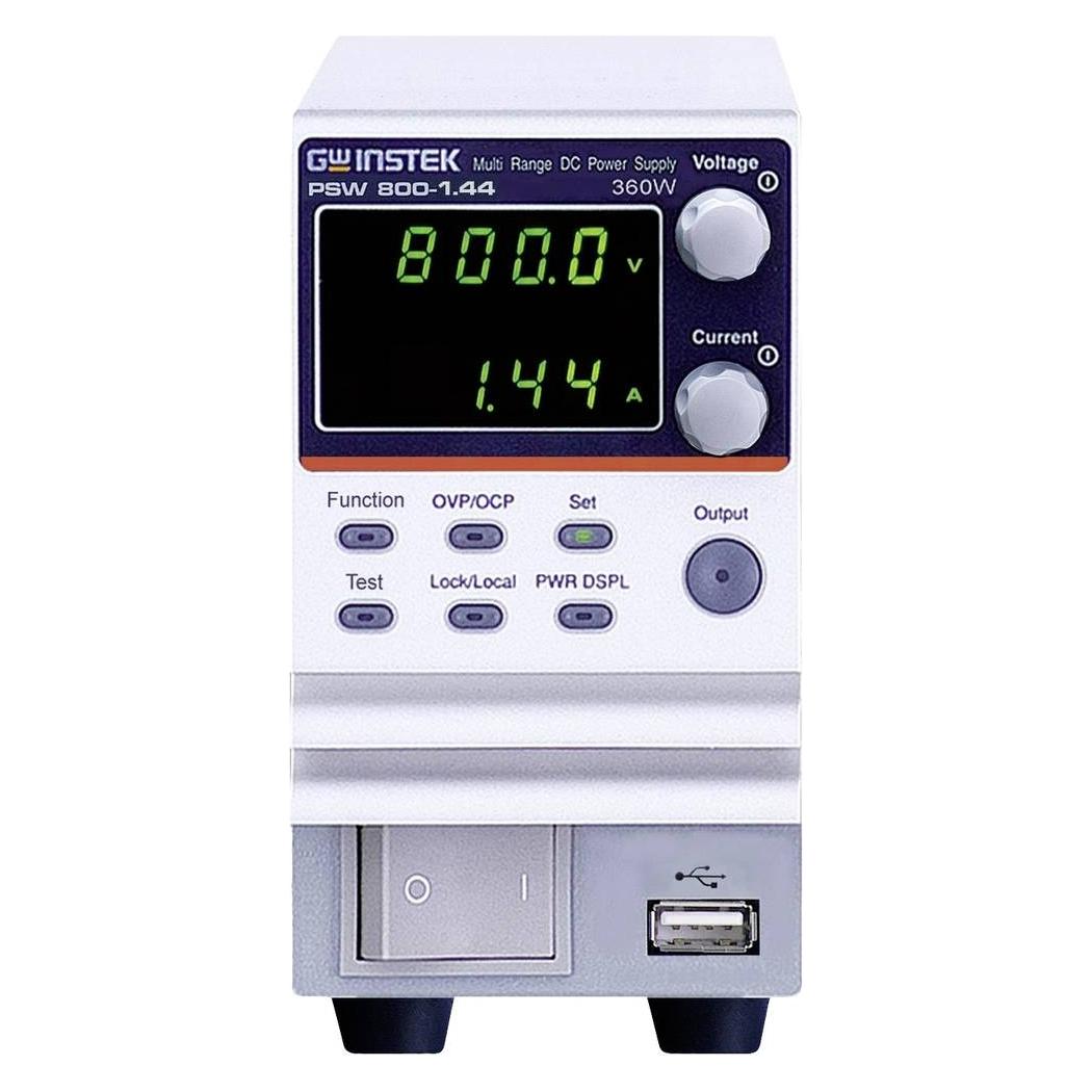 GW Instek PSW 800-1.44 Labornetzgerät, einstellbar 0 - 800 V/DC 0 - 1.44 A 360 (01SW8H0110GT)