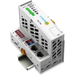Wago 750-362 - Feldbuskoppler Modbus TCP - 4. Generation, Aktive Bauelemente, Grau