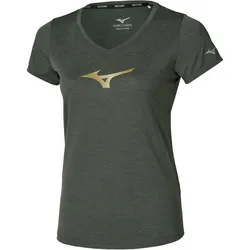 Mizuno Core RB T-Shirt Damen 36 - forest night XL