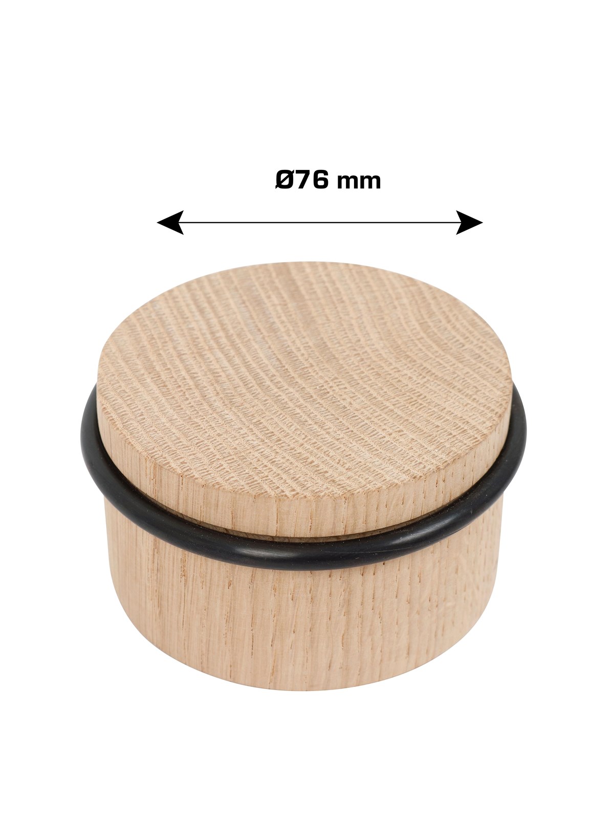 Home>it Door stopper Ø76 mm - oak