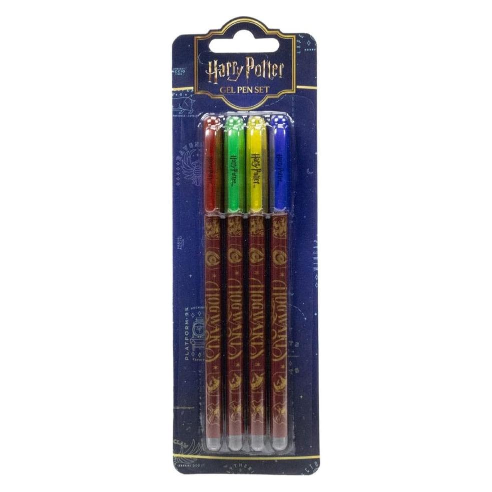 Blue Sky Harry Potter - Stylos à gel avec écusson des maisons (4x) (5056563712640)