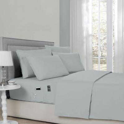 Trade Linker International Smart Pocket Sheet Set, Queen, Silver
