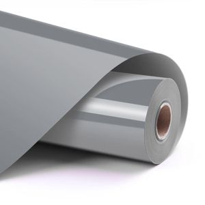 LOKLiK Vinylfolie Permanent, silber, 30,5 x 180 cm, glänzend, permanent