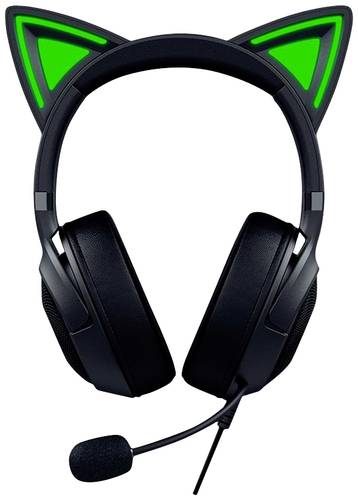 RAZER Kraken Kitty V2 Over Ear Headset kabelgebunden Stereo Schwarz Gaming
