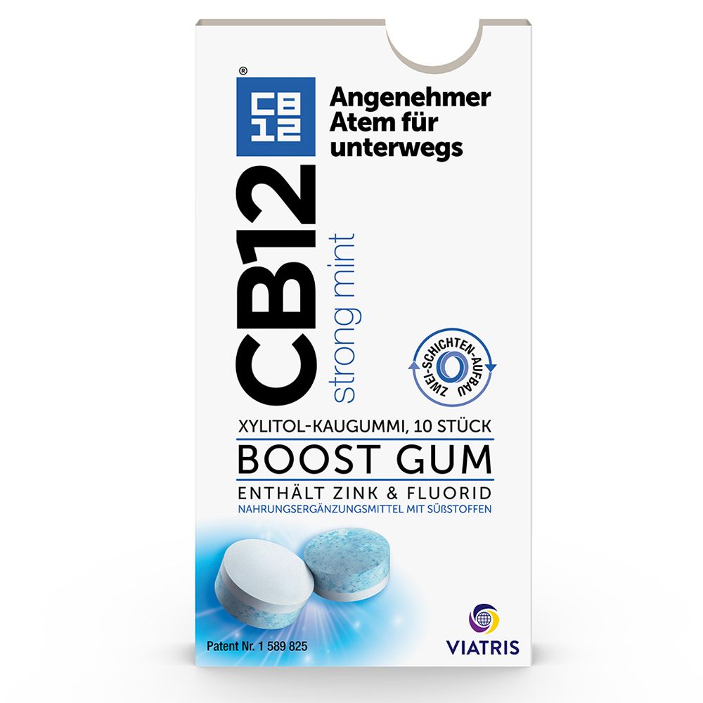 Cb12 boost strong mint Kaugummi 10 St