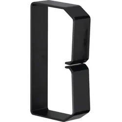 Hager B601003 Klammer aus PVC zu Verdrahtungskanal BA6 60x100mm