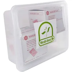 Noba Rudavlies-steril Wundpflaster 100 Stück inklusive Medi-Inn Aufbewahrungsbox 10 x 6 cm