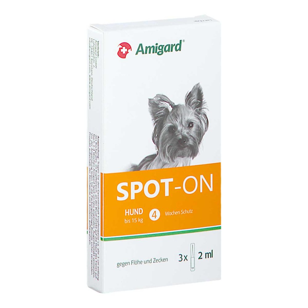 Amigard GmbH Amigard Spot-on Für Hunde Unter 15 Kg 18174924