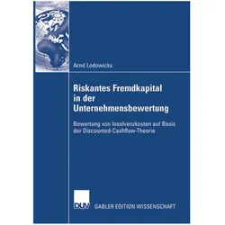 Riskantes Fremdkapital in der Unternehmensbewertung, Fachbücher von Arnd Lodowicks