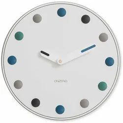 WANDUHR Design Weiß 42/42 cm