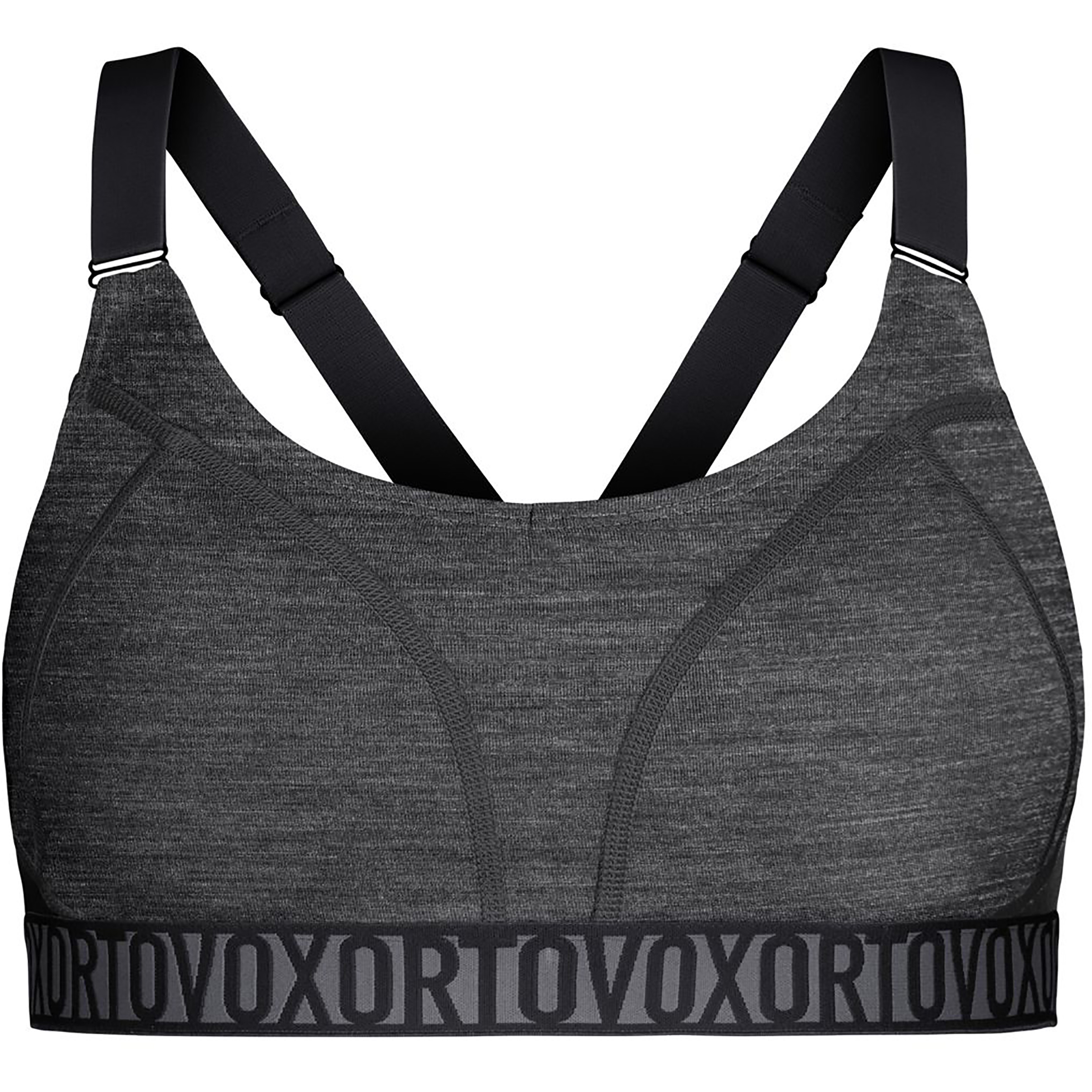 Ortovox 150 Essential Sport BH Damen Sport-BHs schwarz Größe XS Hautfreundlich Merinowolle | Lyocell (Tencel)