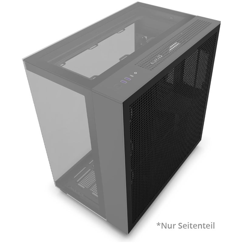 NZXT H9 (2023) Series Ersatzteil Panel rechts Schwarz bulk