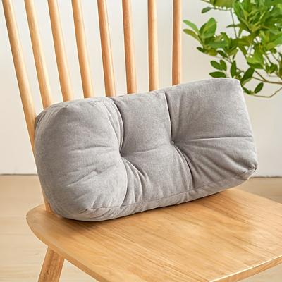 Uplifted Trends Ergonomic Lumbar Support Pillow For Office Chair Back Support And Lower Back Relief grey