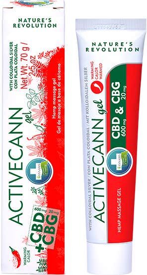 ANNABIS Activecann Gel Masaje Efecto Calor Cáñamo 75ml