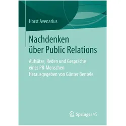 Nachdenken über Public Relations, Fachbücher von Horst Avenarius