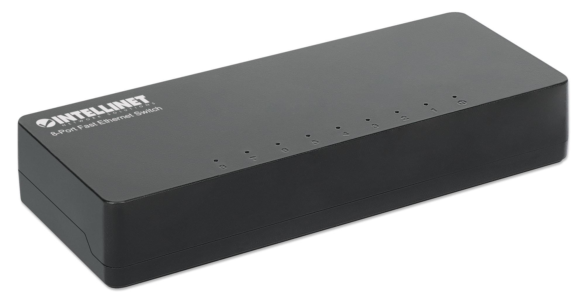 Intellinet 8-Port Fast Ethernet Switch