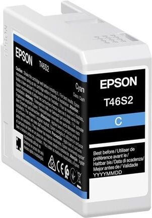 Epson T46S2 UltraChrome Pro10 25ml Ink Cartridge - Cyan