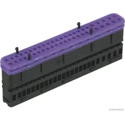 HERTH&BUSS Kontaktträger, 48-polig, Code A schwarz - 50390069 - schwarz