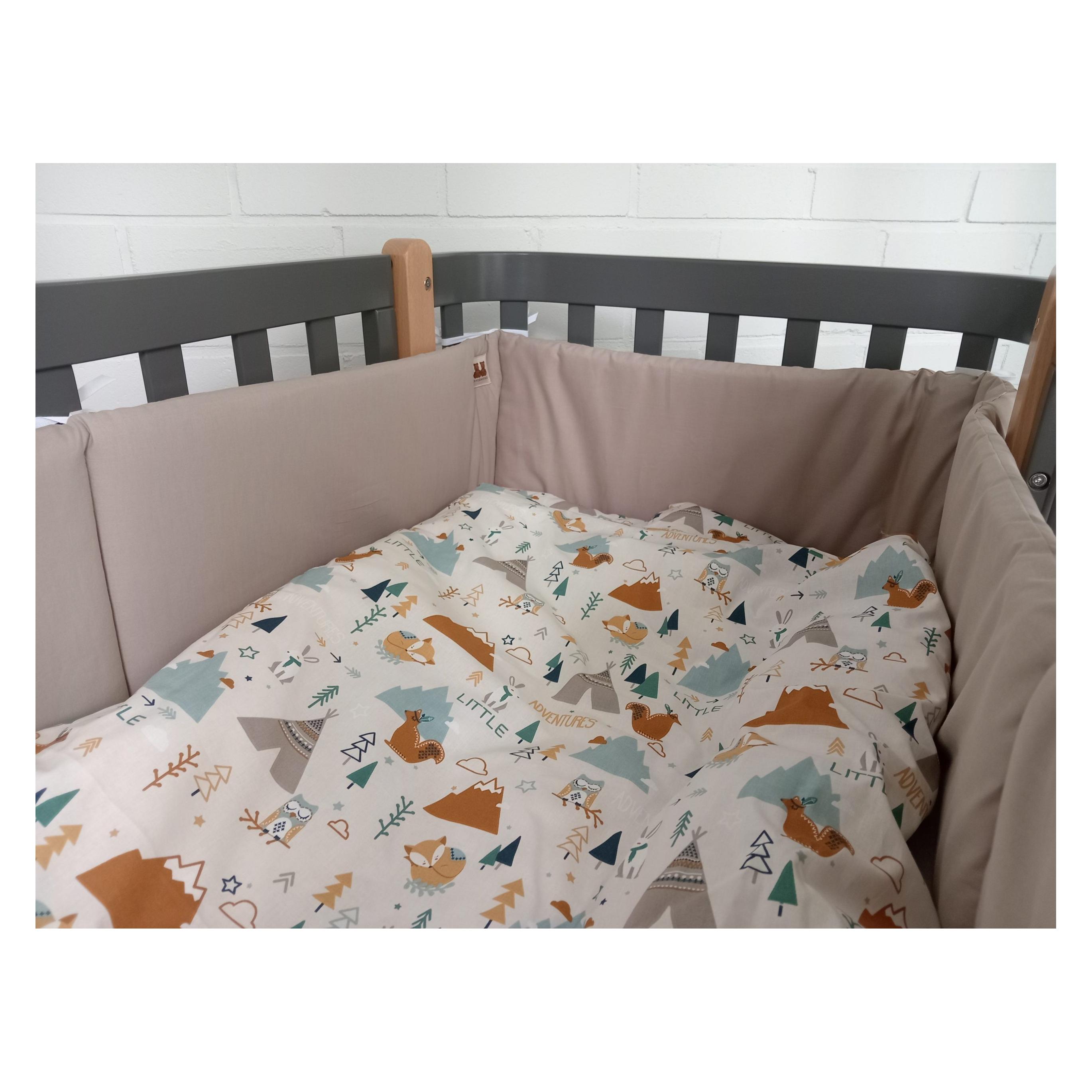 Anne & Mikael Bed edge cushion, 30 x 360 cm, beige (62113107)