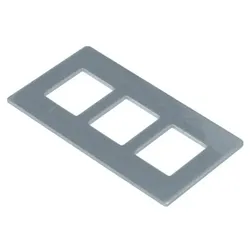 TEHALIT Montageplatte GTVDM013 3fach RJ45 19,3x14,8