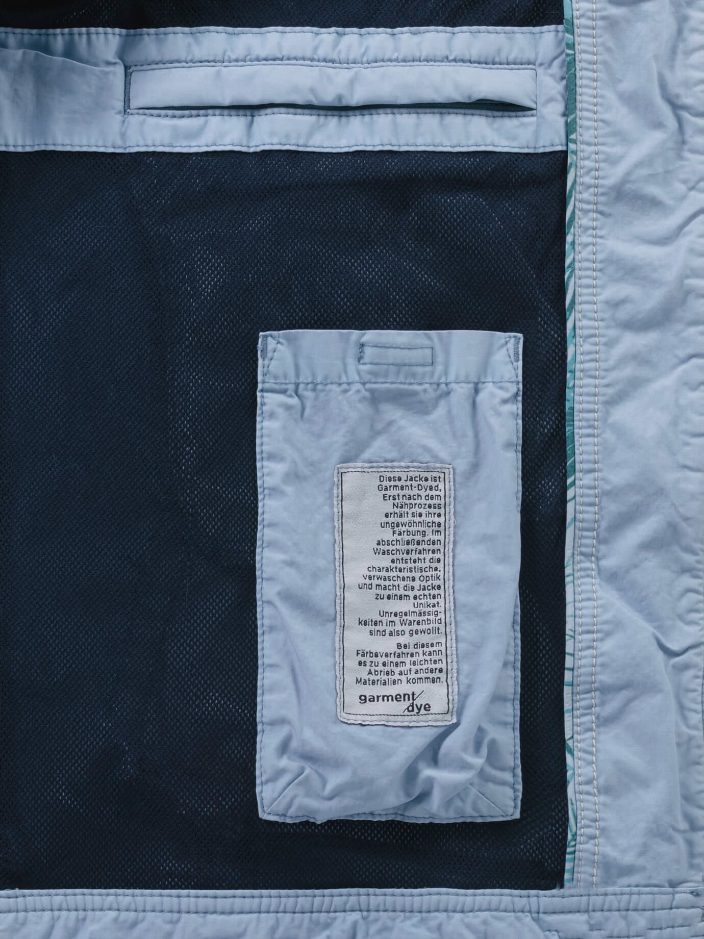 Walbusch Oasen Blouson, normale Größen#untersetzte Größen, Farbe Blau, 56, 100% Baumwolle jede Jacke ein Unikat Herren