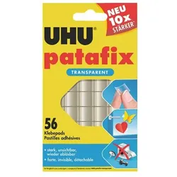 UHU Doppelseitige Klebepads »patafix« 48815 transparent
