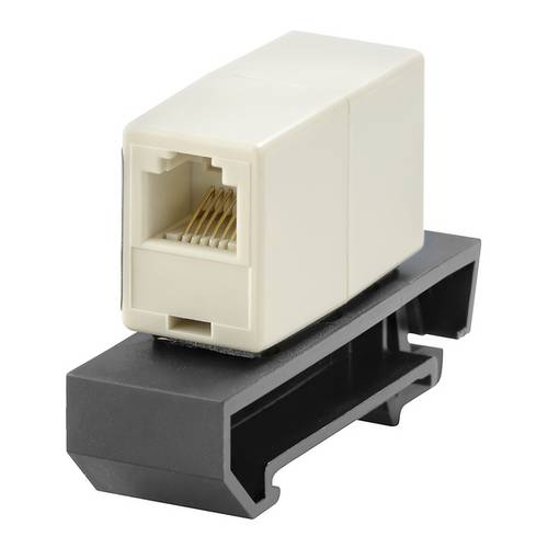 Weidmüller IE-TO-RJ12-C Durchführungssteckverbinder RJ12, IP20, Anschluss 1: RJ12, Anschluss 2: RJ12, Kupplung 2861240000 10St.