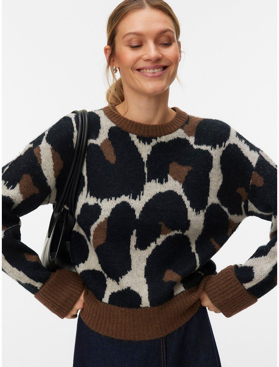 VERO MODA Pull imprimé manches longues&nbsp;