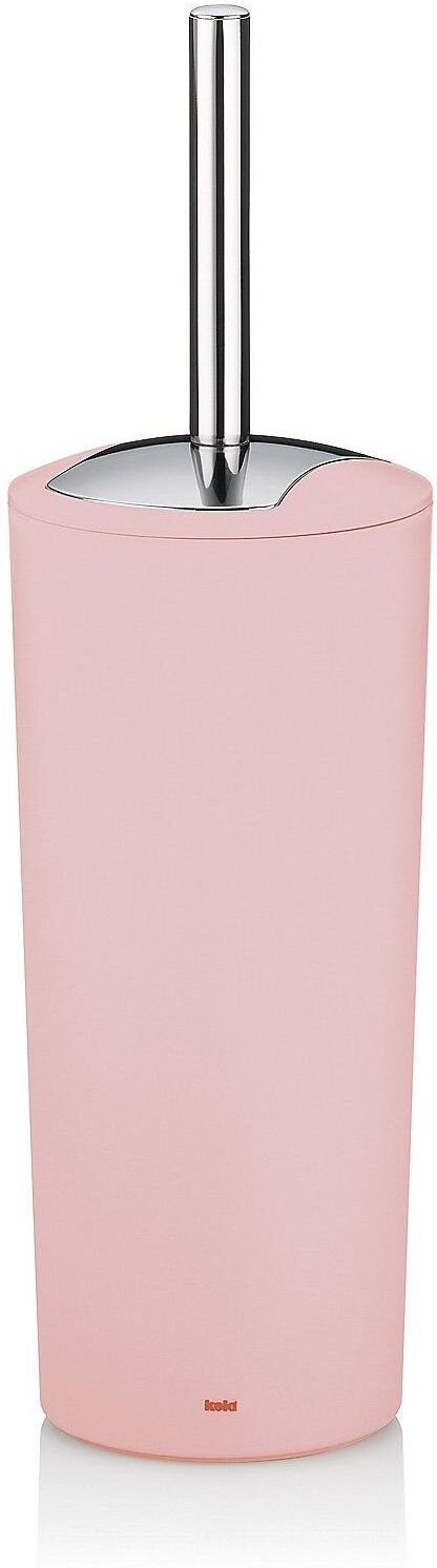 WC-Garnitur KELA "Marta Altrosa", rosa (altrosa), B:11cm H:36,5cm L:11cm, Kunststoff, Reinigungsbürsten, WC-Garnitur altrosa Einheitsgröße