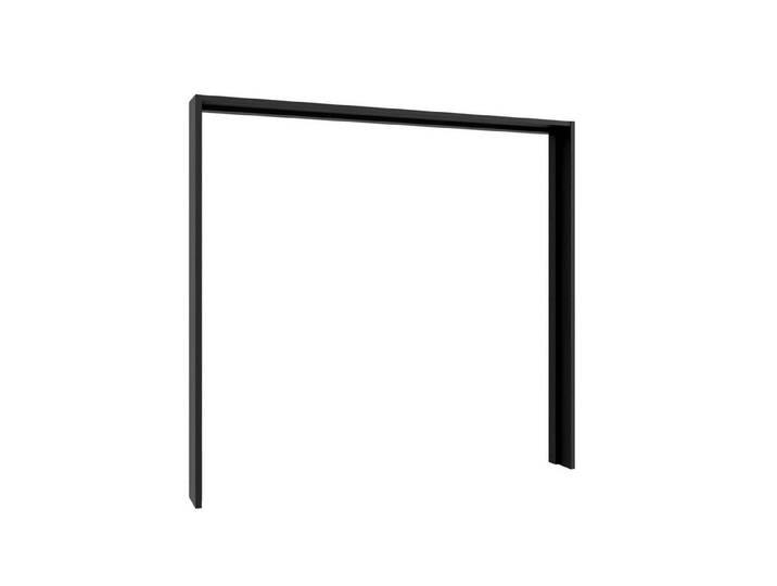 freiraum Passepartout PASSEPARTOUTS in Schwarz Eiche - 230,9x215,1x23,8cm (BxHxT)