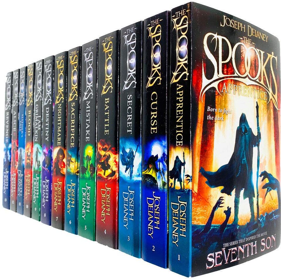 Penguin (originally The Bodley Head / Red Fox) The Wardstone Chronicles 13 Books Collection Set by Joseph Delaney - Spook's Series Paperback - Ages 9-12 - Complete Dark Fantasy Saga Box Set