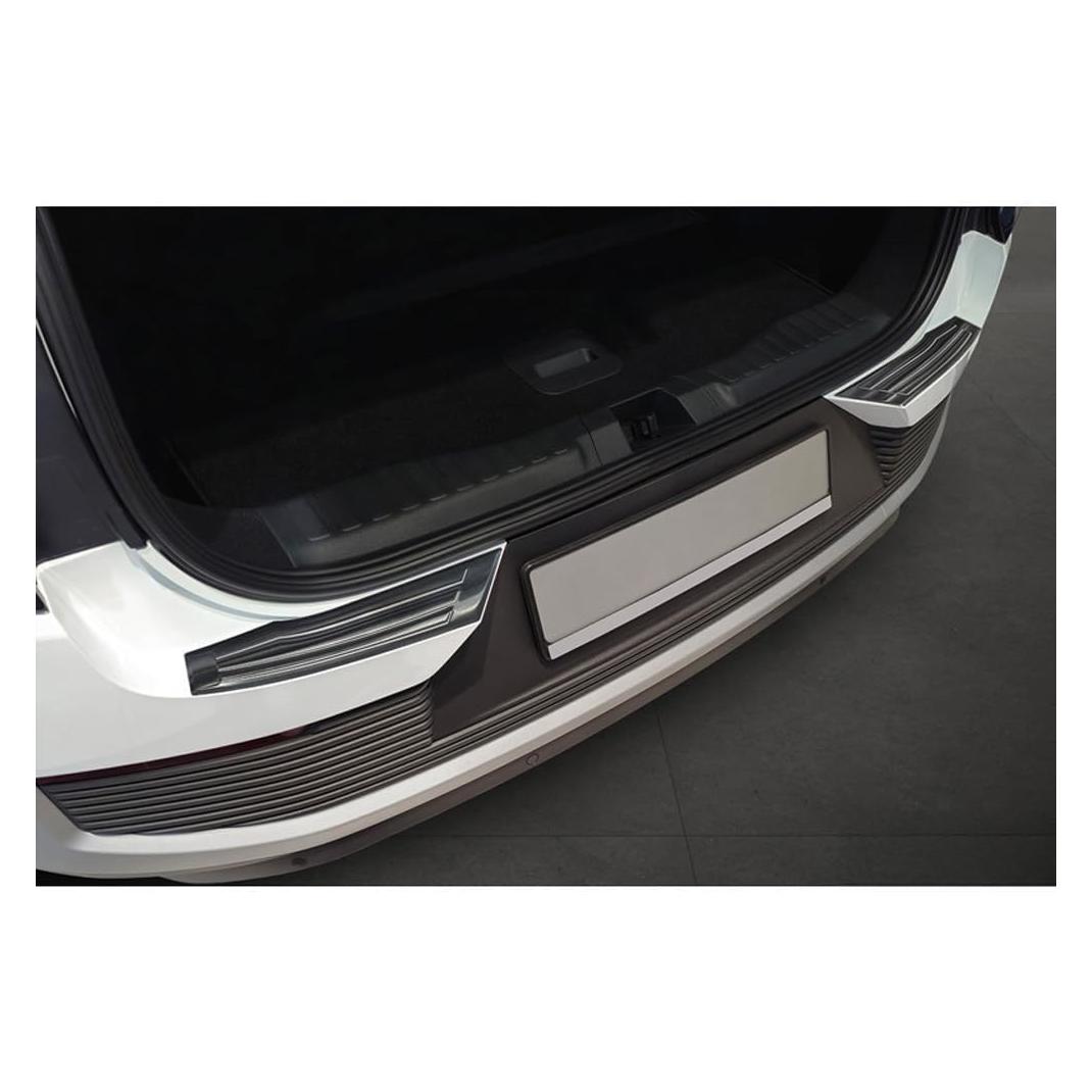 Avisa Zwart RVS Achterbumperprotector compatibel met Ford Explorer EV 2024- Ribs (245387)