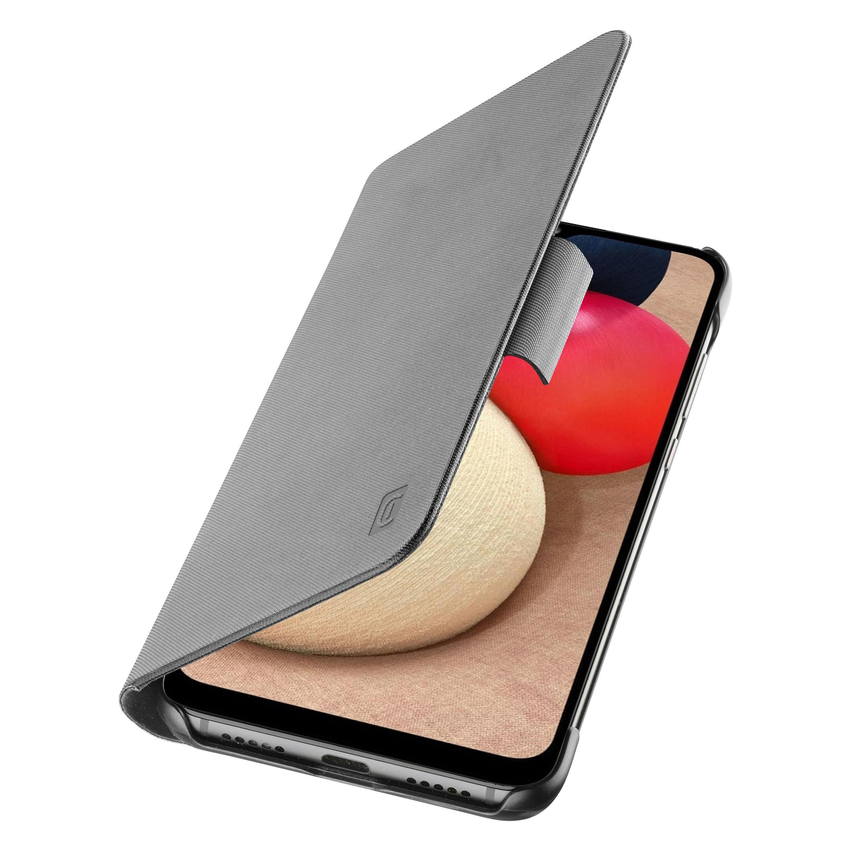 Cellularline Book Handy-Schutzhülle 16,5 cm (6.5" ) Folio Schwarz (Samsung Galaxy A02s) (BOOK3GALA02SK)