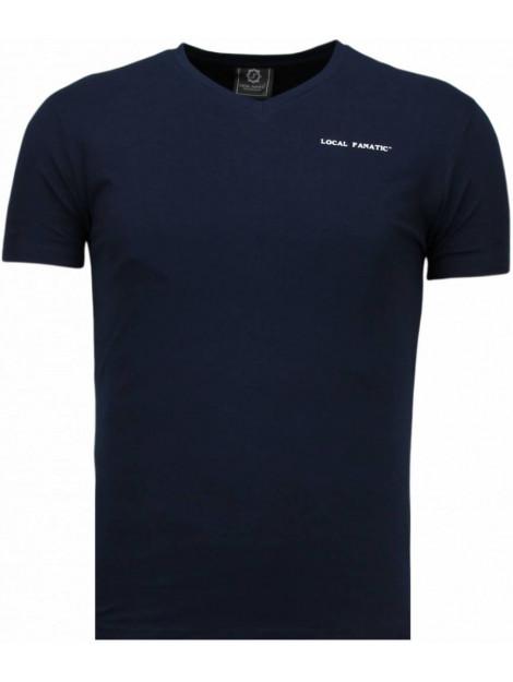 Local Fanatic Basic v neck t-shirt