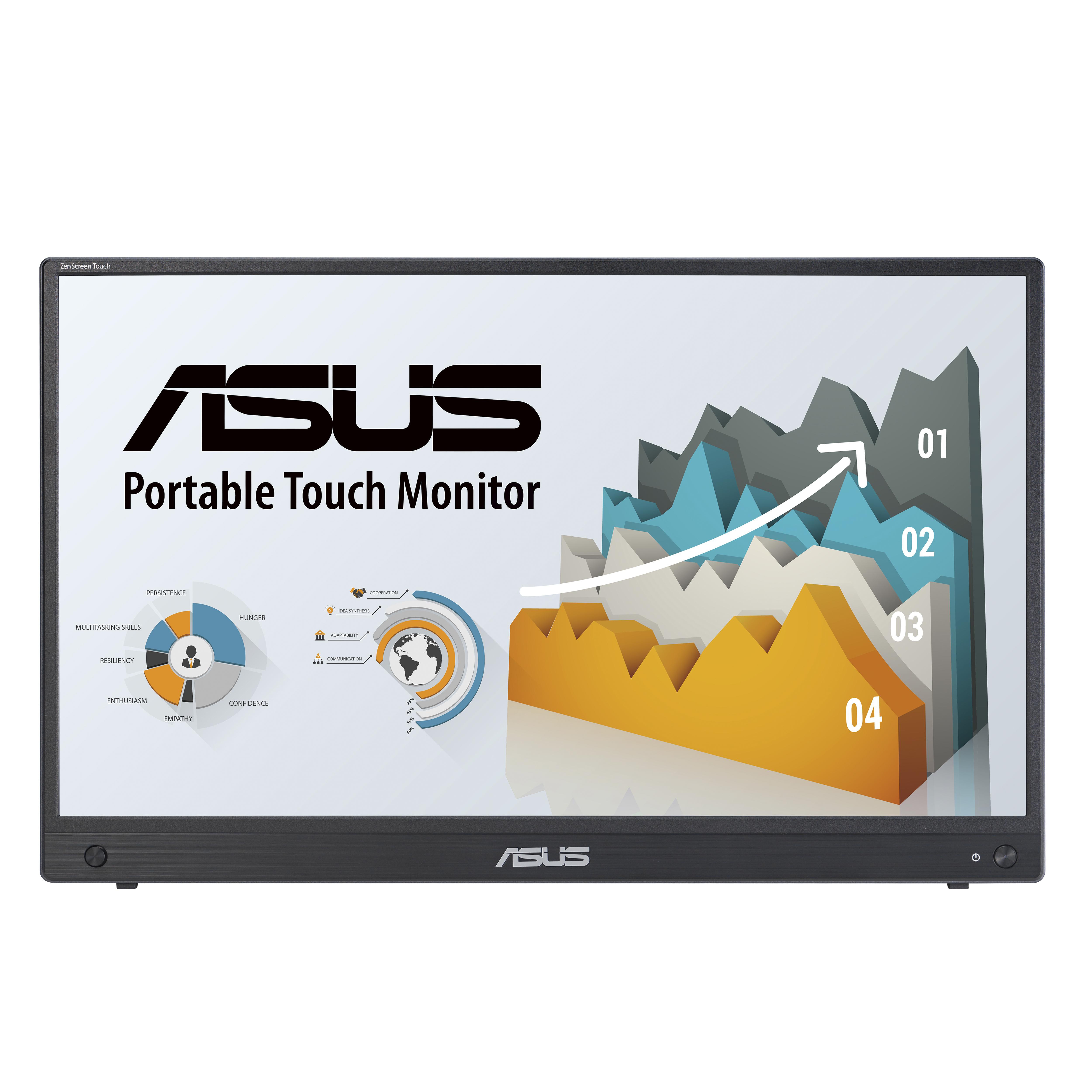 ASUS ZenScreen MB16AMTR 15.6 Zoll Full HD IPS Panel 16:9 Touch Monitor