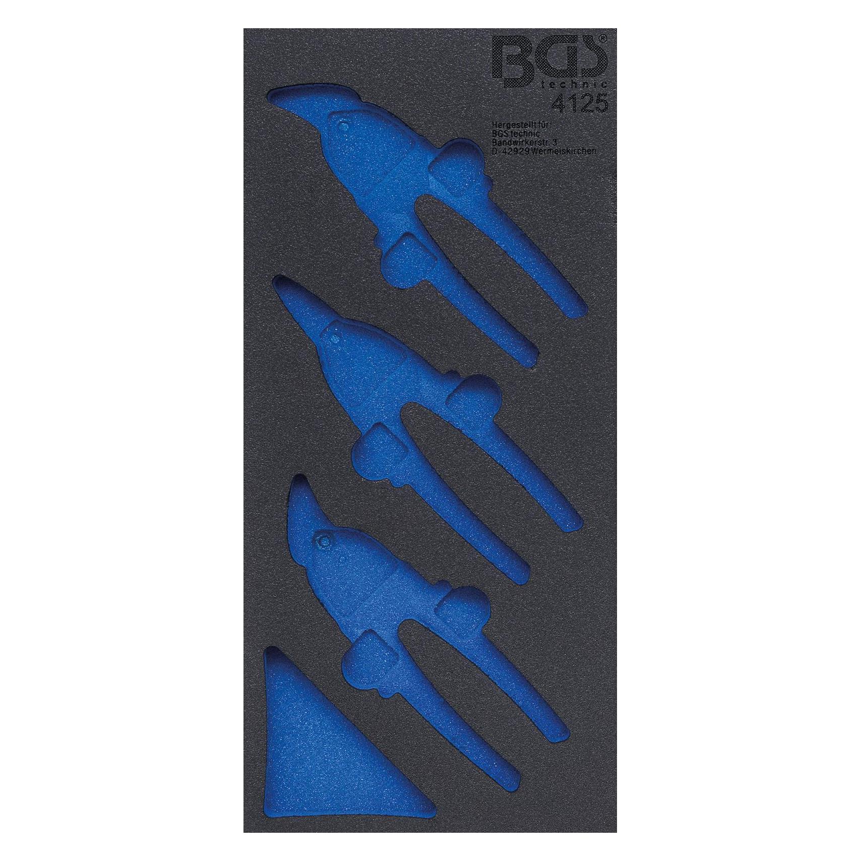 BGS Werkstattwageneinlage 1/3 leer für Art. 4125 (4125-1)