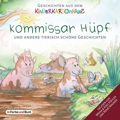 Kommissar Hüpf und andere tierisch schöne Geschichten - Götz T. Heinrich,Sarah Schreckenberg, Audio, 9783941864894