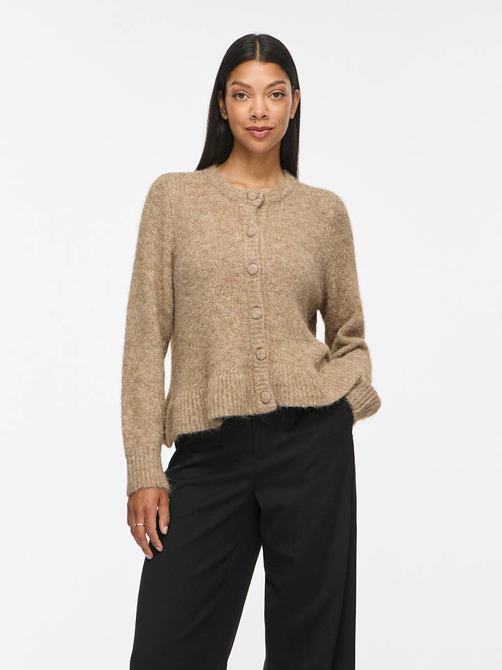 Vila Cardigan in Beige - M