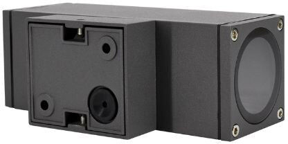 Bemko Applique Murale Graphite Grise IP65 Double Faisceau GU10