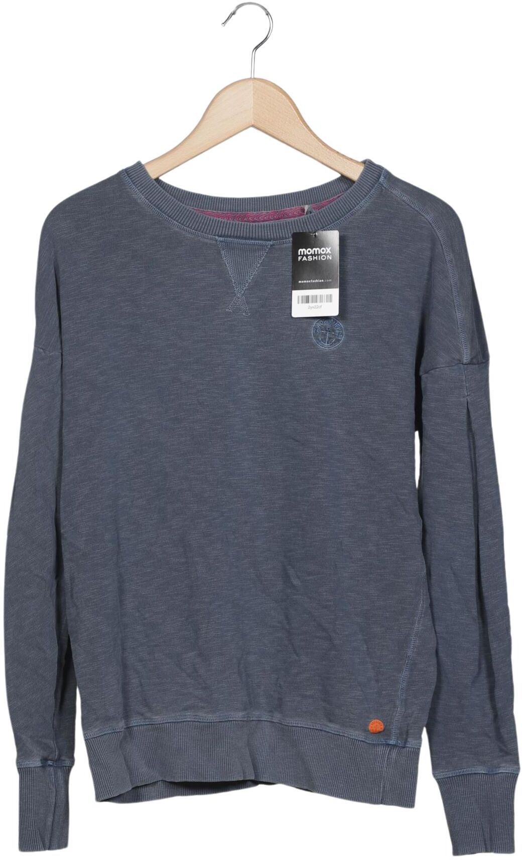 Adenauer & Co Damen Sweater, Blau, Gr. XS, Baumwolle - Second Hand