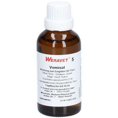 Vomisal 5 Tropfen vet. 50 ml