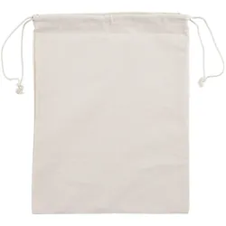 3x Knorr Prandell Baumwoll-Schuhbeutel (B)350 x (H)270 mm natur, 100 % Baumwolle, mit Kordelzug, unb... (0.27 m)