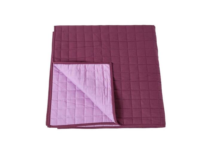 TAGESDECKE gesteppt mit Wende-Design, 150/200 cm